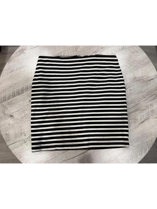 Merona Dresses & Skirts - Merona Striped Bodycon Mini Skirt Stretch Y2K Office Coastal Chic